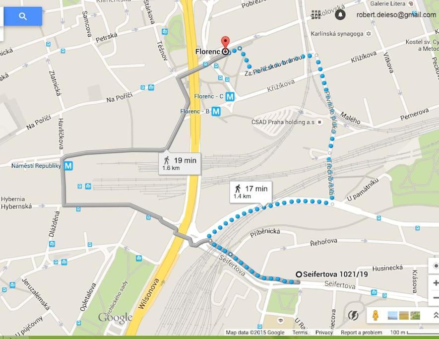 Fun + Easy In The Center Of Prague!アパートメント エクステリア 写真